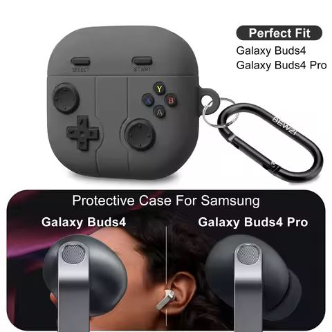 For Samsung Galaxy Buds 4/Buds4 Pro Case Cover, Premium Soft Protective Case For Galaxy Buds 4 Pro /