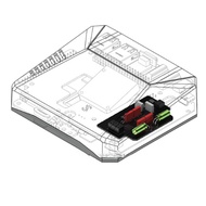 PI5-CASE-ARGON-ONE Case Built-in Active Cooler for Raspberry Pi5