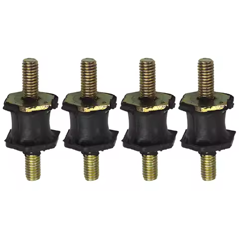 4Pcs Air Pump Rubber Mount Fit for VW Beetle Golf Jetta Audi TT Quattro BMW 318i 323Ci 323is 325xi 3