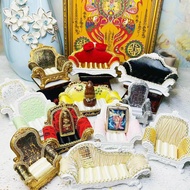 佛牌沙发供台底座防尘收纳盒四面姐姐摆件特色架子女神通用款Buddha sofa table base dust storage box four sides24.12.30