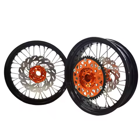 High Performance Aluminum Alloy 17 Inch EXC SX SXF 250 450 Supermoto Wheels Rims