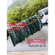 Da Lam Ngoc Cut Giac Bracelet size 8mm Svip Inspected Goods