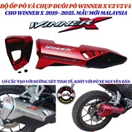 Winner X Muffler and Tail Cover Set - Winner X Muffler Cover - New Malaysian Model for Winner X V2 V