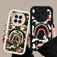 GK-5 Bape Silicone Black White Casing for Realme Narzo 12X 13 C65 12 70 70Pro5G Plus Pro Lite 5G