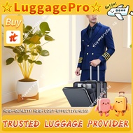 【Bags & Luggage Pro】 Front opening pc Aluminum frame luggage can hold a computer20Carry-on luggage w