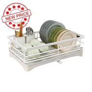 Multifunctional Bowl Dish Drain Rack Stainless Steel Dish Organizer Drainer I2W7