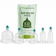 MEDIKAM CUPING KOREA (100pcs/per order) Cup Bekam Pakai Buang Disposable 100一次性拔罐 气罐 DONGBANG