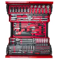 【UNITED】 METAL TOOL BOX WITH (121PCS) TOOLS