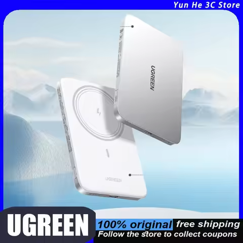 UGREEN Magnetic Power Bank Ultra-Slim and Lightweight 5000mAh/10000mAh 20W Fast Charging 3C Certifie