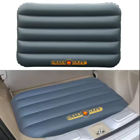 Car Trunk Booster Cushion Inflatable Bed For Baby Kids Sleeping Bed Travel Sleep Accessory Multiple