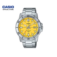 Casio General MTP-VD01D-9EV Silver Stainless Steel Band Men Watch