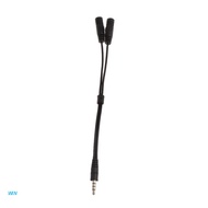 WIN 3.5mm Stereo Audio 1 Male To 2 Female Jack Earphone/Mic Y Splitter Adapter Cable