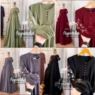 BIG SALE AYUNDA DRESS CRINKLE GAMIS AYUNDA CRINKLE AIRFLOW LD 120  AYUNDA DRESS BUSUI BAHAN CRINGKLE