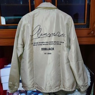 Jaket coach dobujack khaki [preloved]