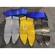 QJ MOTOR AX200 S AX200 AX200S CARPET KARPET PEMIJAK KAKI FOOTREST FOOTSTEP FLOORMAT CNC ALLOY