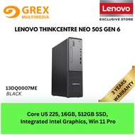 Lenovo ThinkCentre neo 50s Gen 6 13DQ0007ME Desktop PC(Intel Core U5-225,16GB, 512GB SSD,4.62 KG,WIF