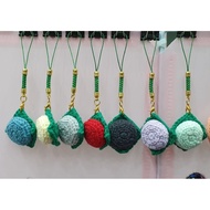 KQuaintSG Handmade Crochet Mini Ang Ku Kueh