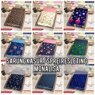 UK 90X200X15 / 120X200X15 MATTRESS COVER / MONALISA FOAM COVER / MONALISA ZIPPER BEDSHEET