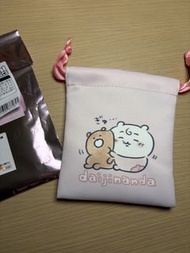 Chiikawa baby 索繩袋 索袋 束口袋 布袋 小物袋 首包 chii x 熊仔