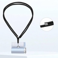 2 Pieces Handheld Fan Strap Metal Buckle Adjustable Fan Strap Wearable Accessory Easy to Use Handsun