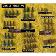 Gr5 Titanium Bolts Basic Set for Nmax v1/ v2