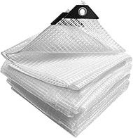 VOUNOT Outdoor Waterproof Tarpaulin 2 x 3 m, Reinforced PE Tarpaulin 180 g/m², Multi-Purpose Protect