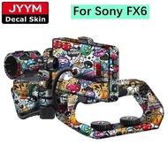 Sticker For Sony FX6 ILME-FX6 Camera Handle Decal Skin Vinyl Wrap Anti-Scratch Protective Film Coat 