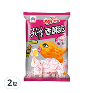乖乖 孔雀香酥脆 狠大包 櫻花蝦風味  90g  2包