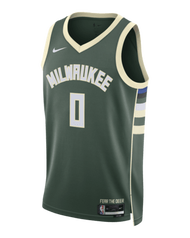 Damian Lillard Milwaukee Bucks Icon Edition Men's Nike Dri-FIT NBA Swingman Jersey