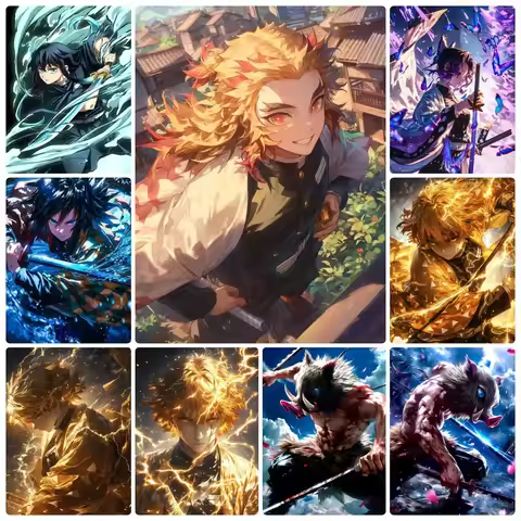 Jigsaw Puzzles for Adults -Demon Slayer- Jigsaw Puzzle Home Decor Adults Puzzle Games Family Fun Puz