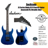 Jackson JS Series Dinky JS11 Electric Guitar, Amaranth Fingerboard, Metallic Blue