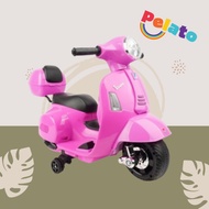 PELANGI TOYS Motorcycle Battery VESPA Box Music Lights (M399)