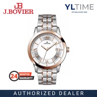 [2 Years Warranty] J.Bovier Lady B26-7361L-ACDX Analog Quartz Watch (100% Original & New)
