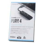 Creative Sound Blaster Play! 4 Hi-res External USB-C DAC and Sound Adapter