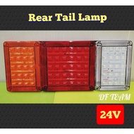 LED Tail Light 24V LED Rear Tail Lamp for all 24V vehicle - 2 PCS