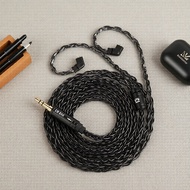 KBEAR ST12 2 8 4N,KZ ES4/ZS10/ZSTX/CCA C10  KBEAR ST12 2 Pin 8 Teras 4N OFC Kabel Fon Telinga HiFi B