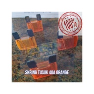 [100% ORIGINAL GENUINE] Fuse Fuse 40A Orange Large Plug Fuse (Opel)