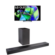 LG C3 Series 55-Inch Class OLED evo Smart TV OLED55C3PUA, 2023 S75Q 3.1.2ch Sound bar with Dolby Atm