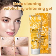 Orange Exfoliating Brightening Gel for Face Body Peel old horning skin brightening for all skin type