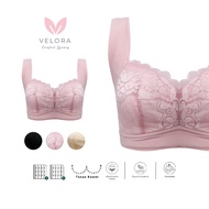 [LAST STOCK] Velora - Plain Bra Big Size Jumbo | Wireless Bra | Comfortable & Soft | VL09 Size 75C-1