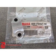 4D0F586700 Right Disc Cover Gray Color Genuine YAMAHA Fino 4D0-F5867-00