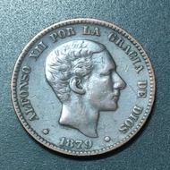 Spain Alfonso XII 10 Centimes 1879