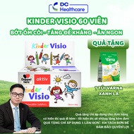 Doppelherz Kinder Visio Eye Chewable Tablets - Supports Healthy Baby's Eyes, Good Vision (Box of 60 