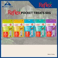 REFLEX POCKET CAT TREATS 60G /MAKANAN KUCING