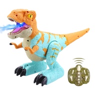 ALLCELE Dinosaur Toys, Velociraptor Dinosaur Toys1.31FT Long with Light and Music, Auto-Demo and Spr