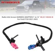 Artudatech Radio Info Screen HARNESS ADAPTER 8” to 12” ML3Z-14D202-B For Ford F150 21-2023