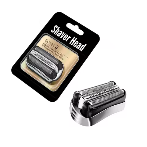 32S Replacement Foil Head Fit for Braun Series 3 Electric Shaver 3040s 3010s 310s 3000s 3050cc 3080s