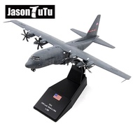 JASON TUTU Mô Hình Máy Bay Đúc Khuôn 1:200 Mô Hình Máy Bay Chiến Đấu Không Quân Tấn Công Mỹ AC-130 H