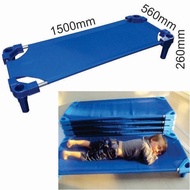 EXTRA LONG150cm LONG Kids Stackable Bed  Kindergarden Folding Bed Kids Bed Long Katil Tidur Tadika K