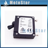 Circuit Breaker 23A In BSB1-30 230V 2000A Chinese Generator 28.8A Trip Amps HERTZ 50/60